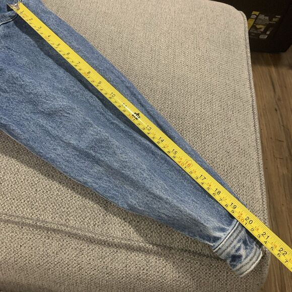 Gap Vintage Trucker Jacket Denim Embroidered Floral Details - Womens 8 - Picture 12 of 12